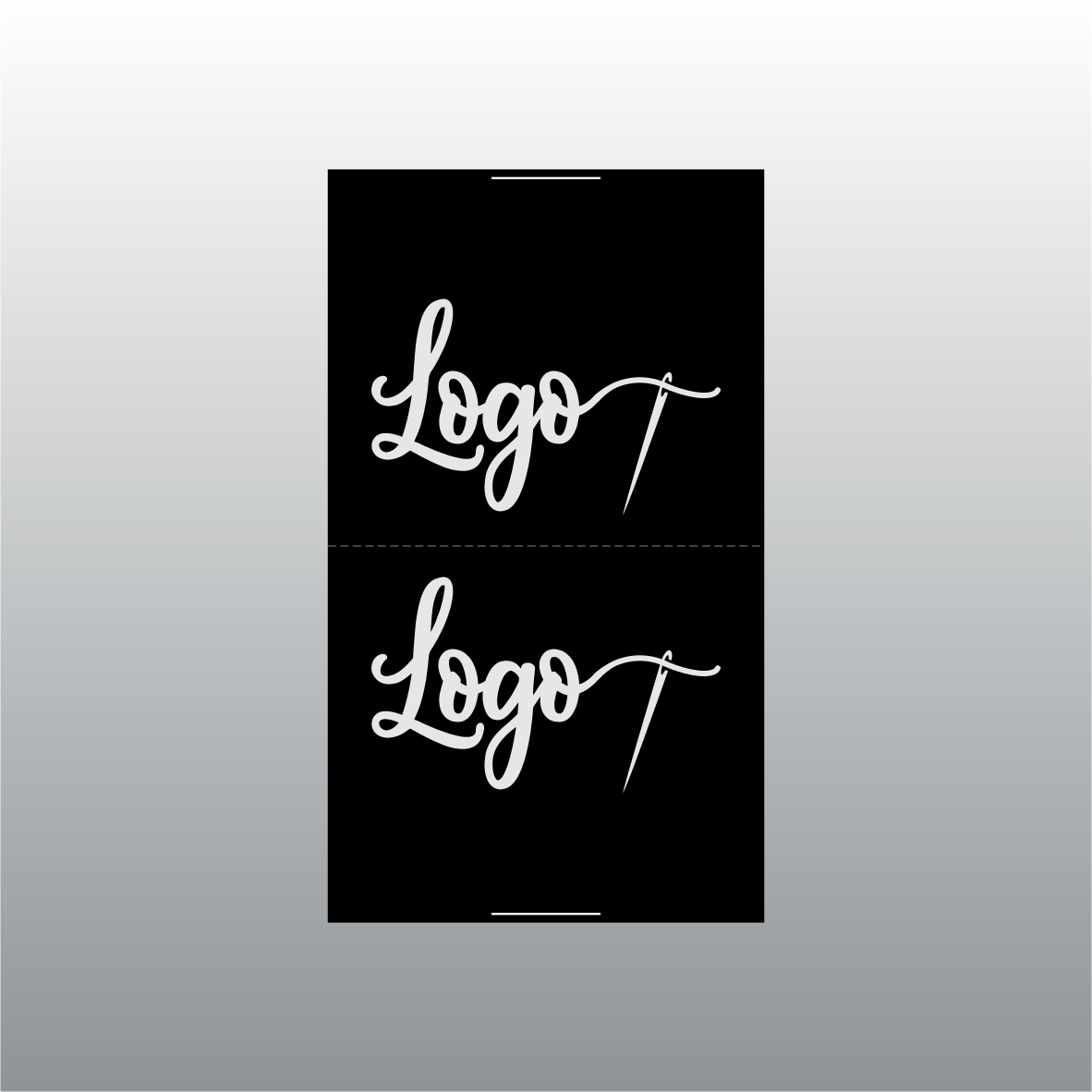 40mm laiune, must satiinsilt. Logo mõlemal pool.